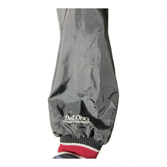 Vintage Tullahoma Tennessee Black Pullover Jacket‎ Delong Size L - Picture 5 of 7